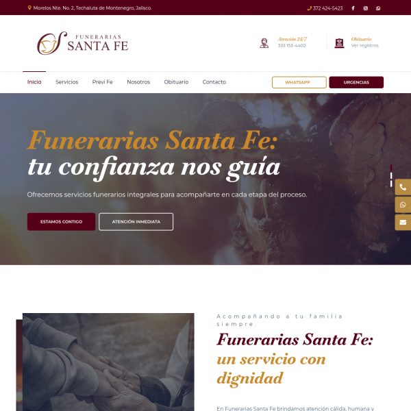 Funerarias Santa Fe